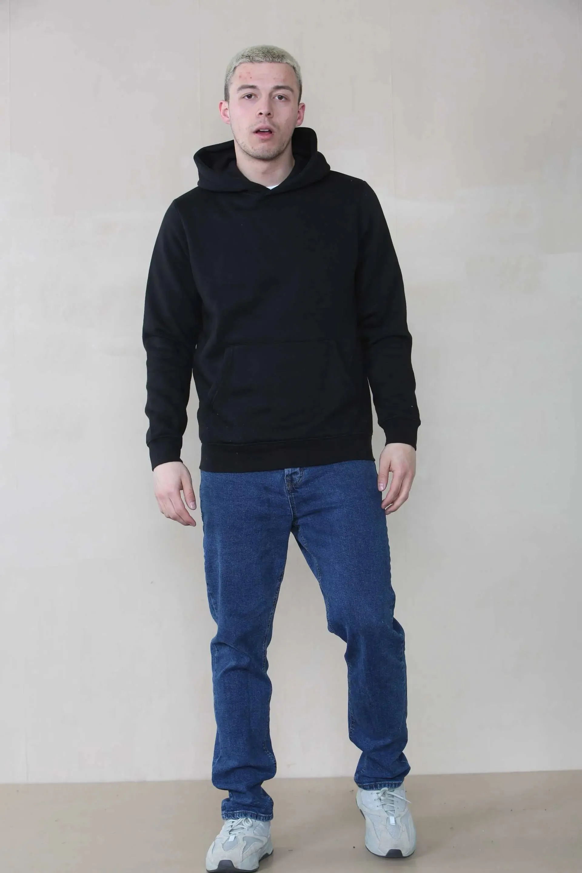 Man Basic Over The Head Hoodie
