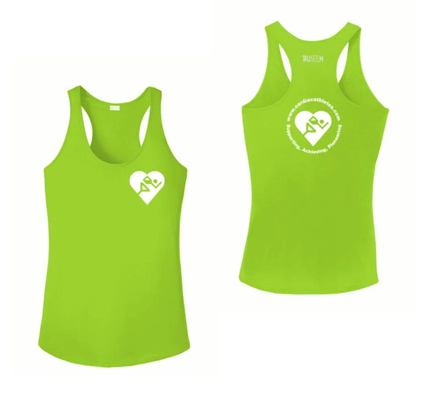 Women's Cardiac Athletes .Org Tank Top - Reflective or Red Logos